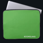 Boomslang grönt färg namn laptop fodral<br><div class="desc">Boomslang grönt färg namn</div>