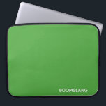 Boomslang grönt färg namn laptop fodral<br><div class="desc">Boomslang grönt färg namn</div>