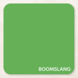 Boomslang grönt färg namn underlägg papper kvadrat<br><div class="desc">Boomslang grönt färg namn</div>
