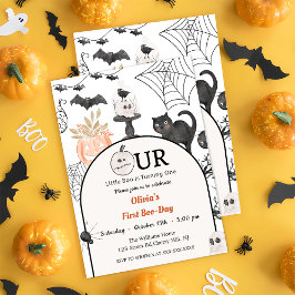 Boon första födelsedag vår lilla boo blir en inbjudningar