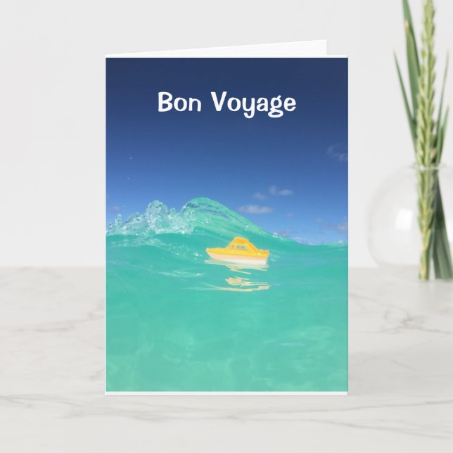 Boon Voyage Cruise Card Kort (Framsida)