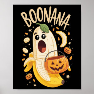 Boonana Cute Ghost Nana Halloween Costume Manar Wo Poster