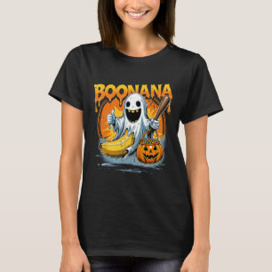 Boonana Ghost Nana Sell Funny Bus eller godis Desi T Shirt