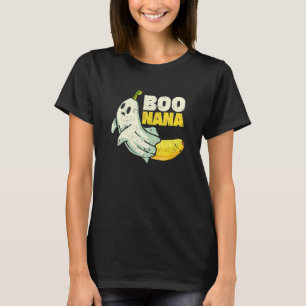 Boonana Söt Spökbanan Halloween Kostym Kuslig T Shirt