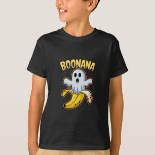 Boonana Söt Spökbanan Halloween T Shirt
