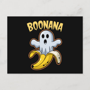 Boonana Söt Spökbanan Halloween Vykort