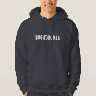 "BoonDocker" grå färgSledders.com Hoodie