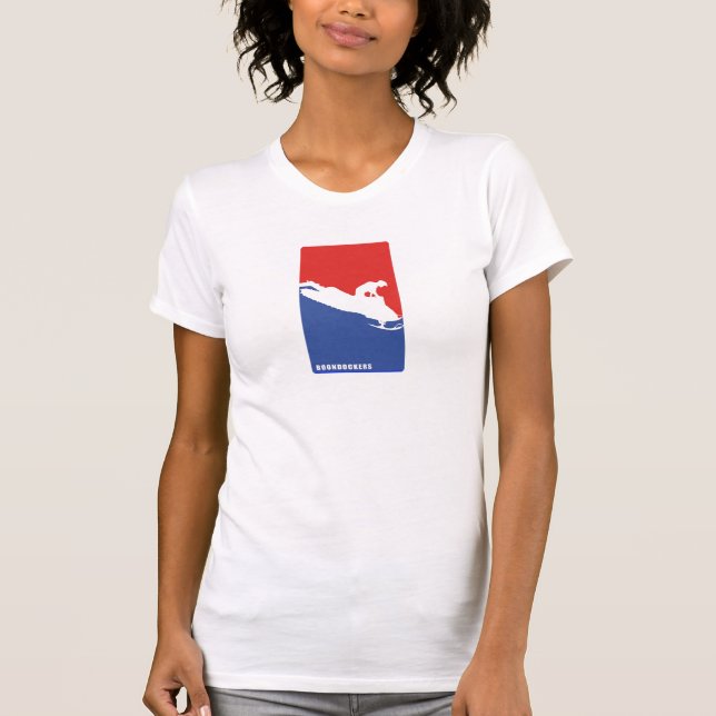 Boondockers logotypkvinna tank tee shirt (Framsida)