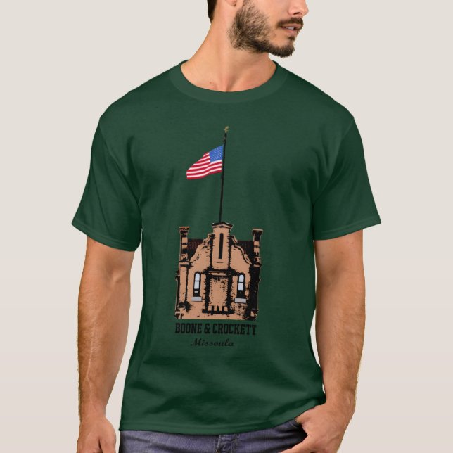 Boone and Crockett Club vänner T Shirt (Framsida)