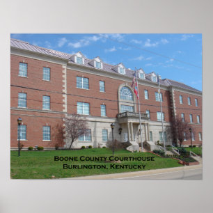 Boone County Domstol Poster