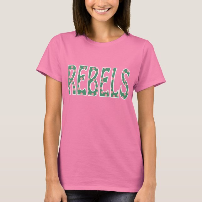 Boone County High School Rebels Florence Kentucky T-shirt (Framsida)