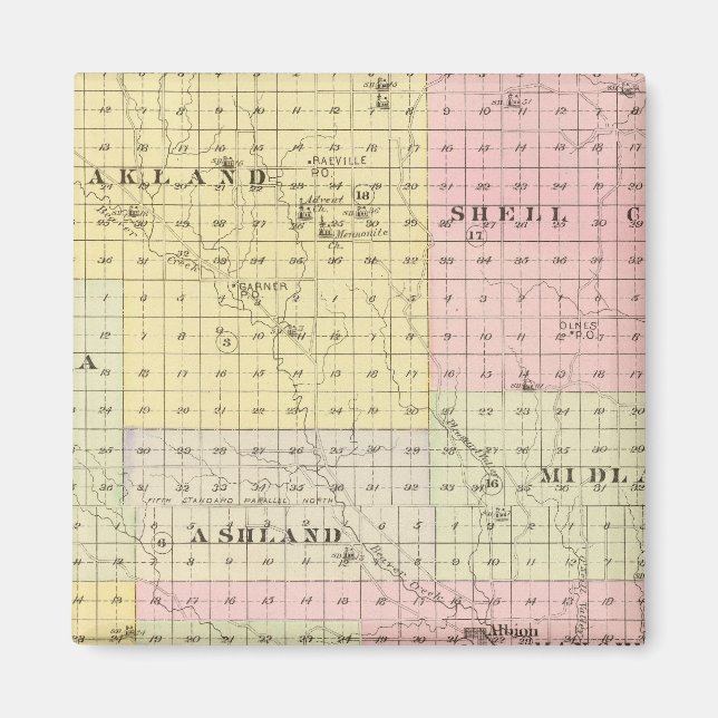 Boone County, Nebraska Magnet (Framsidan)