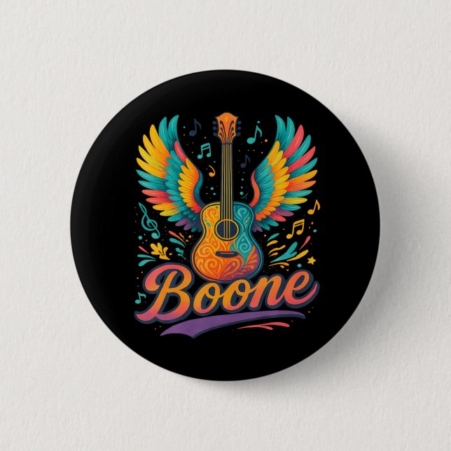 Boone Gitarr Knapp (Framsida)