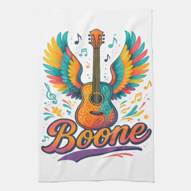 Boone Gitarr Kökshandduk (Vertikal)
