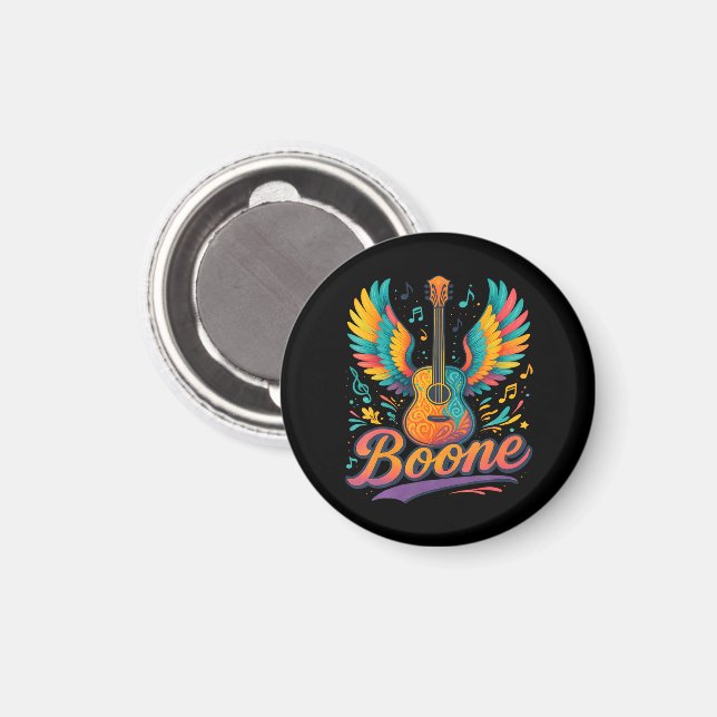 Boone Gitarr Magnet (Front/Back)