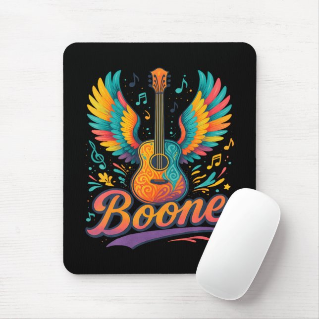 Boone Gitarr Musmatta (Med mus)