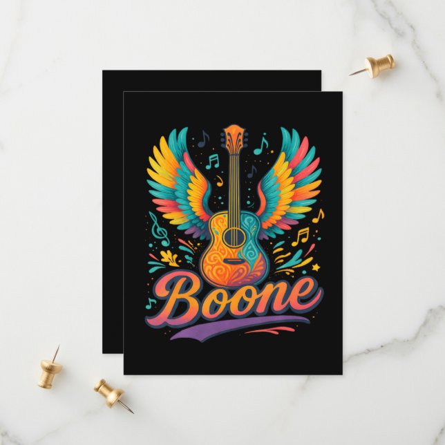Boone Gitarr Spara Datumet (Fram/Back In Situ)