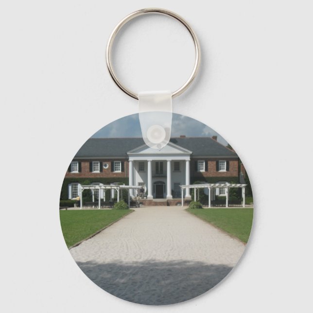 Boone Hall Plantation, Charleston SC Keychain Nyckelring (Framsida)