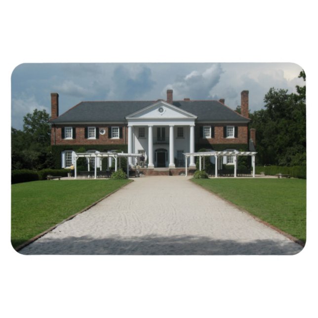 Boone Hall Plantation, Charleston SC Magnet (Horisontell)