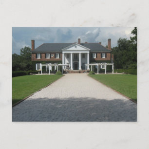 Boone Hall Plantation, Charleston SC Postcard Vykort