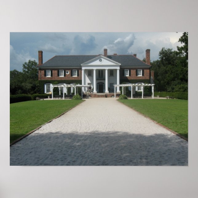 Boone Hall Plantation, Charleston SC Poster (Framsidan)