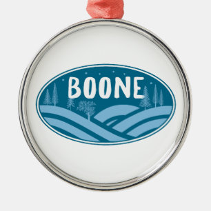 Boone North Carolina Friluftsliv Julgransprydnad Metall