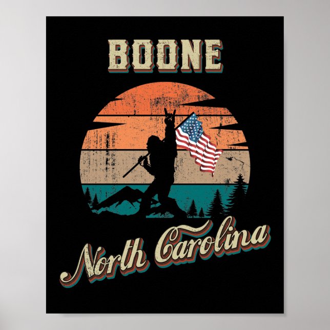 Boone North Carolina Poster (Framsidan)