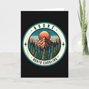 Boone North Carolina Skidning Snowboard Familj Tr Kort