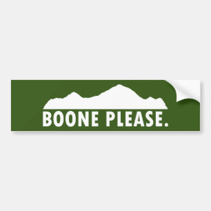 Boone, tack bildekal