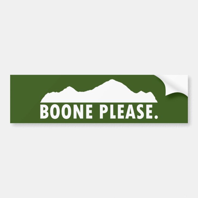 Boone, tack bildekal (Framsidan)