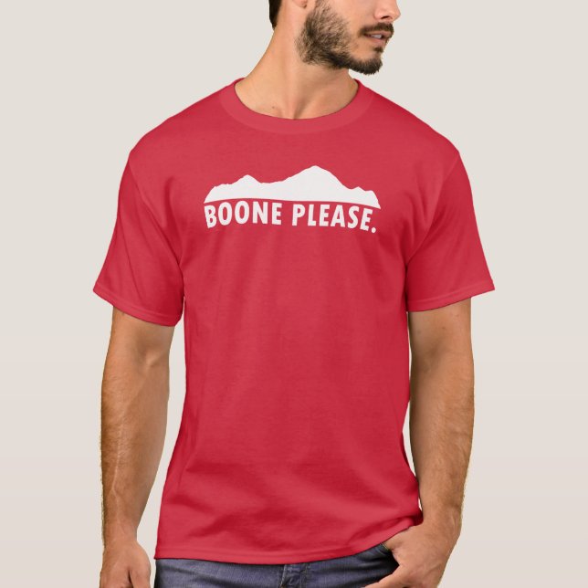 Boone, tack t shirt (Framsida)