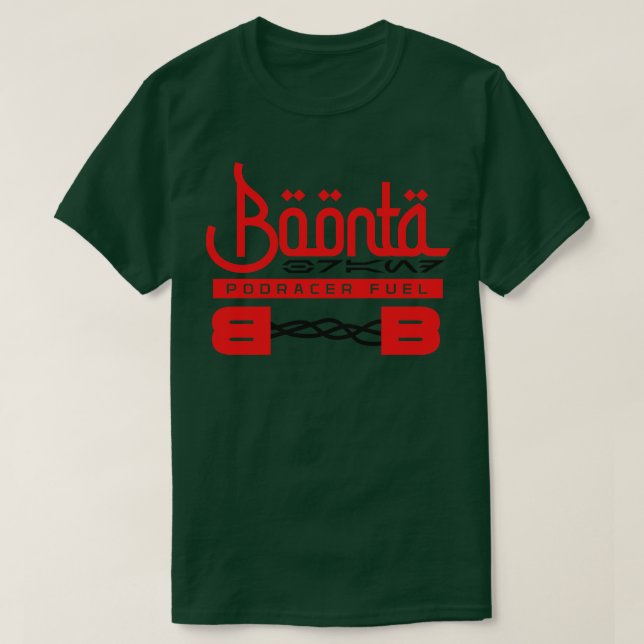 Boonta Brand Podracer Fuel T Shirt (Design framsida)