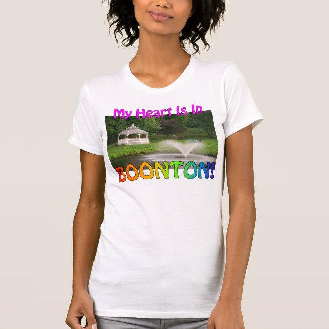 Boonton skjorta tee shirt (Framsida)