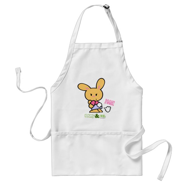 Boony & Co. Bonette Pooh White Aprons Förkläde (Framsidan)