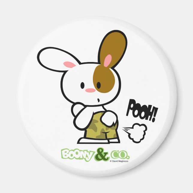 Boony & Co. Boony Pooh Magnets Magnet (Framsidan)