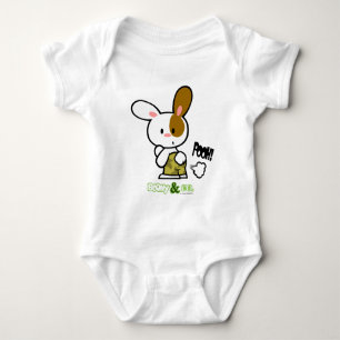 Boony & Co. Boony Pooh White Infant Creeper Tröja
