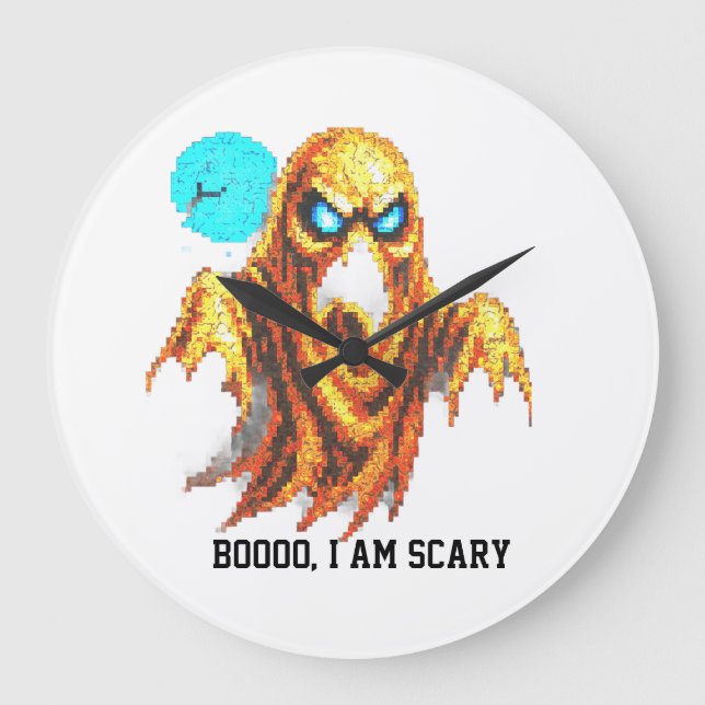 Booo, jag är lugn stor klocka (Framsida)