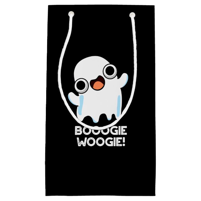 Booogie Woogie Funny Music Ghost Pun Mörk BG (Framsidan)