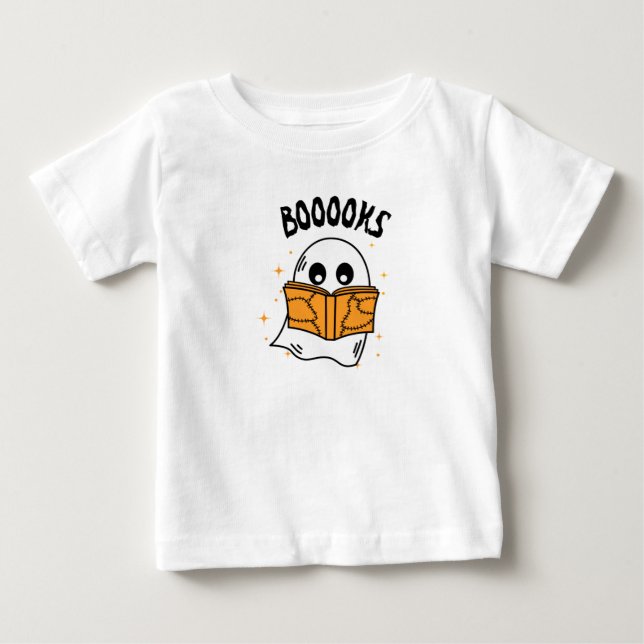 Boooks Shirt | Baby Ghost T-Shirt (Framsida)