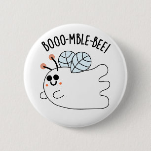 Booomble Bee Funny Ghost Bee Pun Knapp
