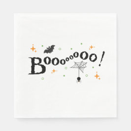 Boooo Cute Halloween fest Napkins Pappersservett