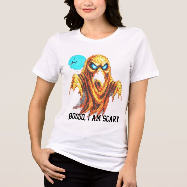 Boooo I Am Scary T Shirt (Framsida)