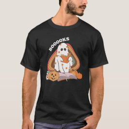 Booooks Pumpa Spöke Boo Halloween T Shirt