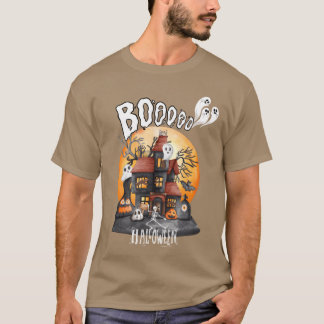 booooooooooo halloween stadsfamilj t shirt