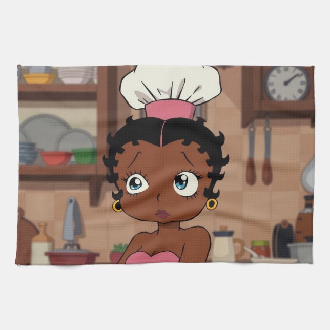 Boop-a-long-kök Towels Kökshandduk (Horisontell)