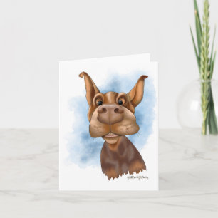 Boop den näsa dobermann tecknad film kort