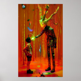 Boop - Ken Gage Surreal Art Poster