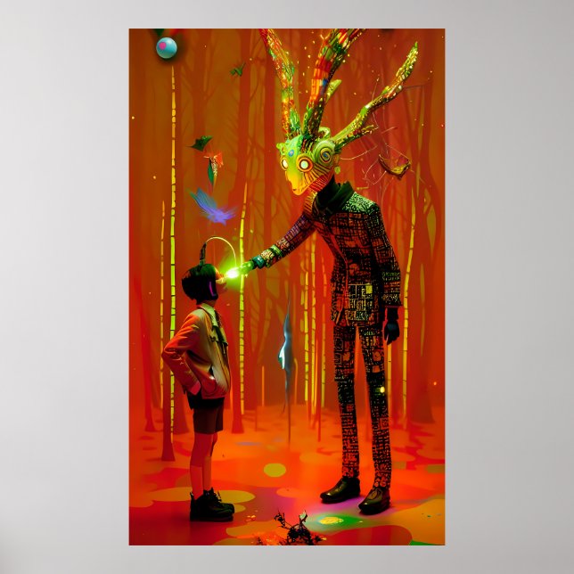 Boop - Ken Gage Surreal Art Poster (Framsidan)