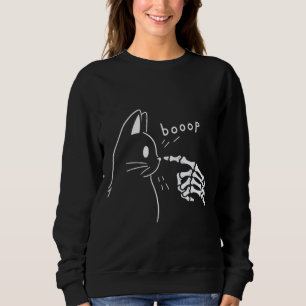 Boop of Skeleton Hand Funny Halloween T Shirt