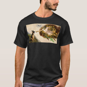 Boop Snoot of a German Shepherd Rolig hund Member T Shirt